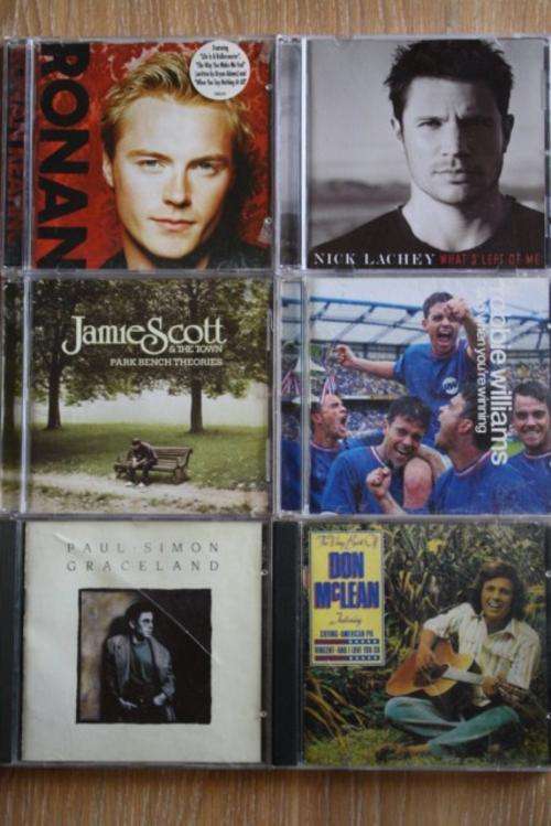 Pack of 6 Pop CD's